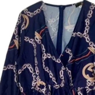 Gaje - Women’s Chain Print Stylish Dress