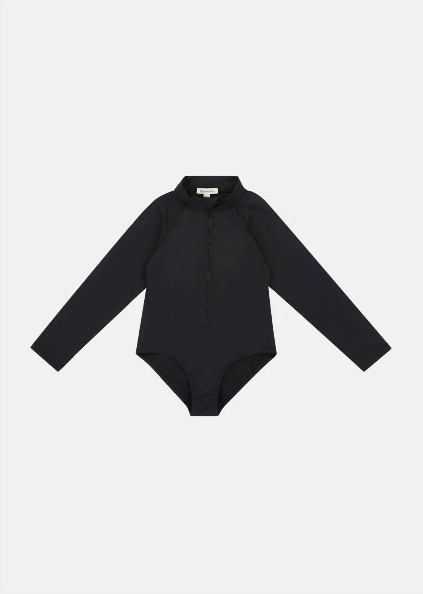 Caramel - Dill Zip Up Swimsuit