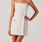 Astr - Oatmeal Azria Mini Dress