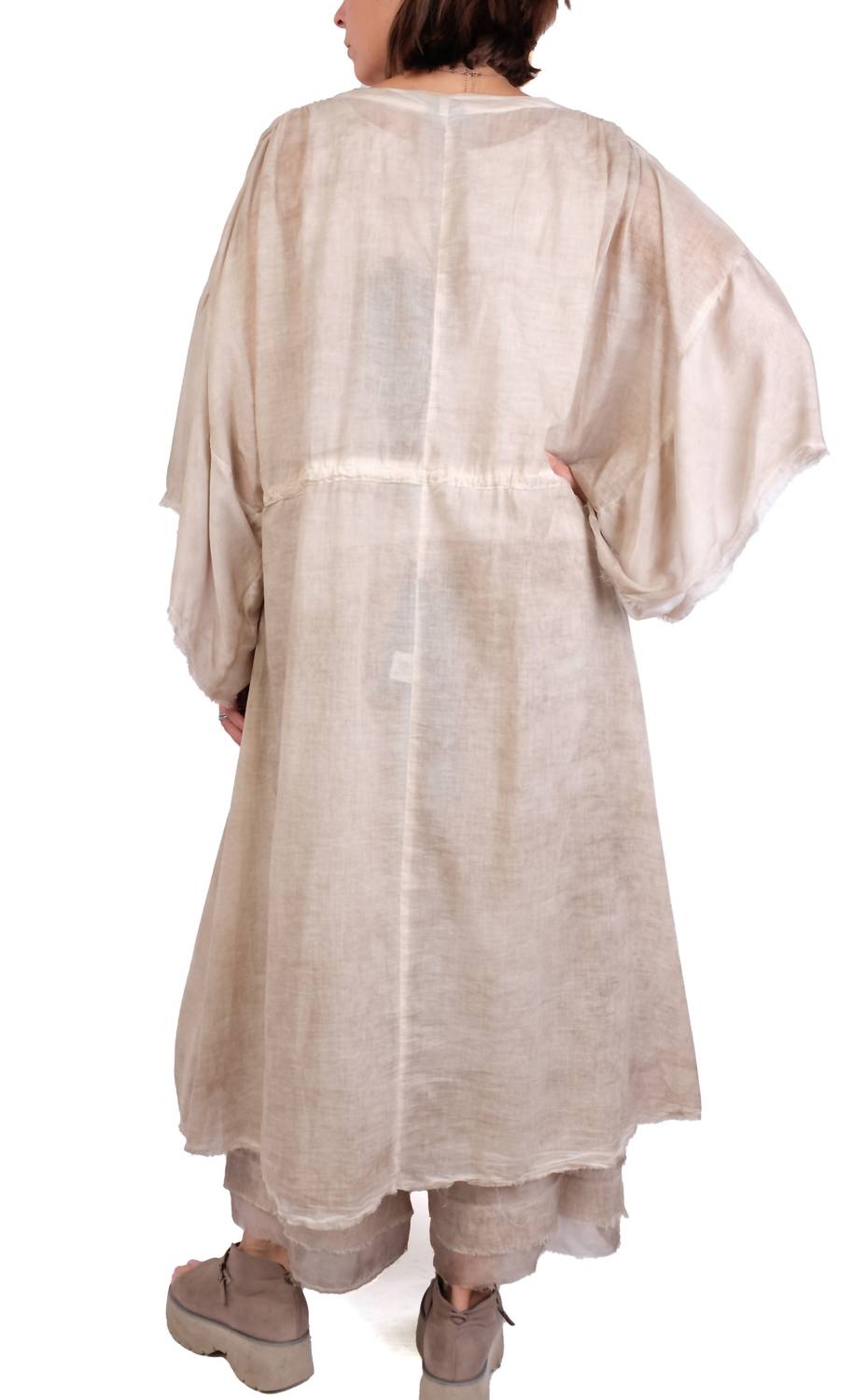 Sanctamuerte - Button Up Caftan
