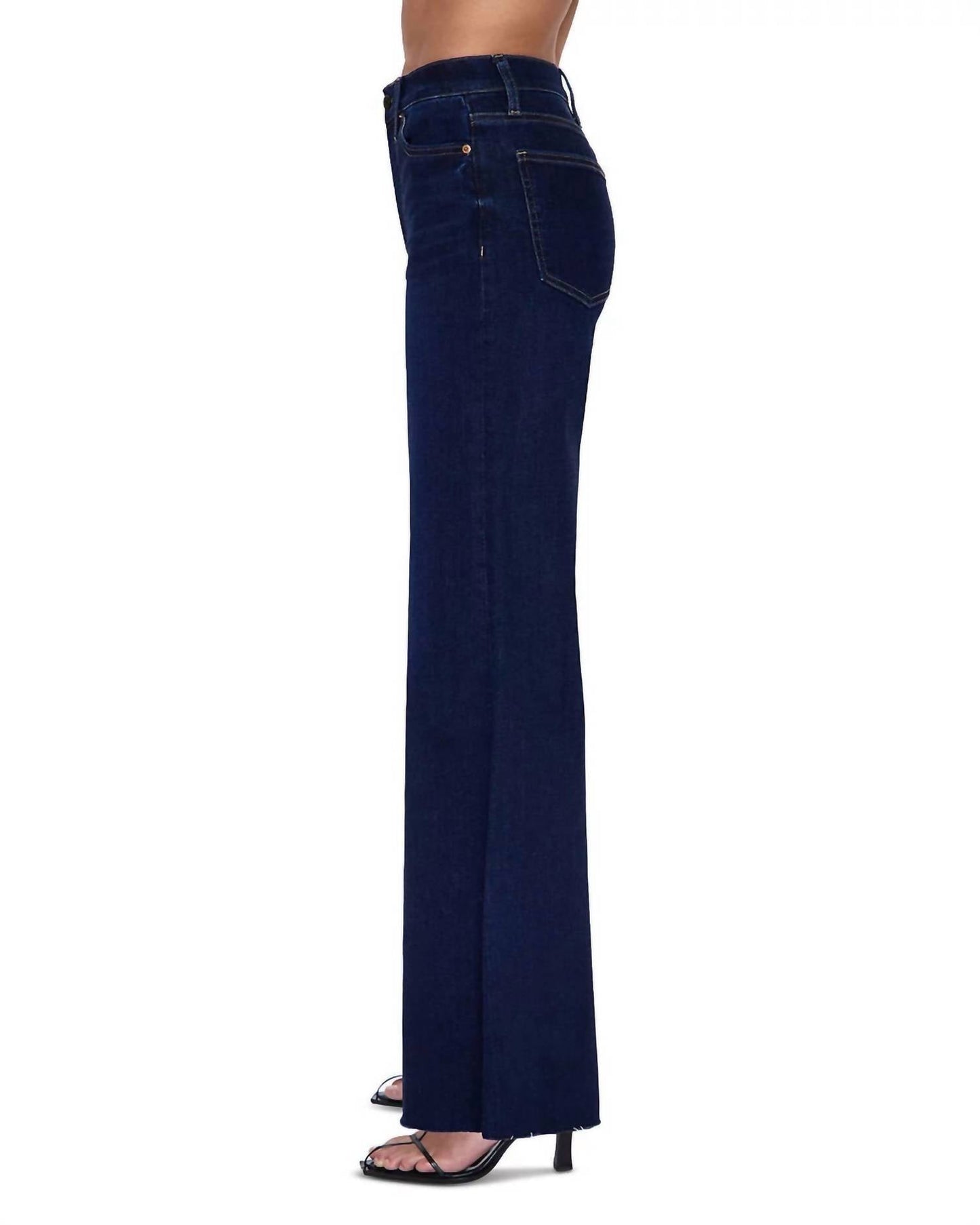 Pistola - Izzy Mid Rise Wide Leg Jeans