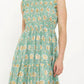 Oliphant - Sleeveless Smocked Maxi Dress