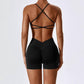 Rockstar Peach - Sienna V Back Shorts