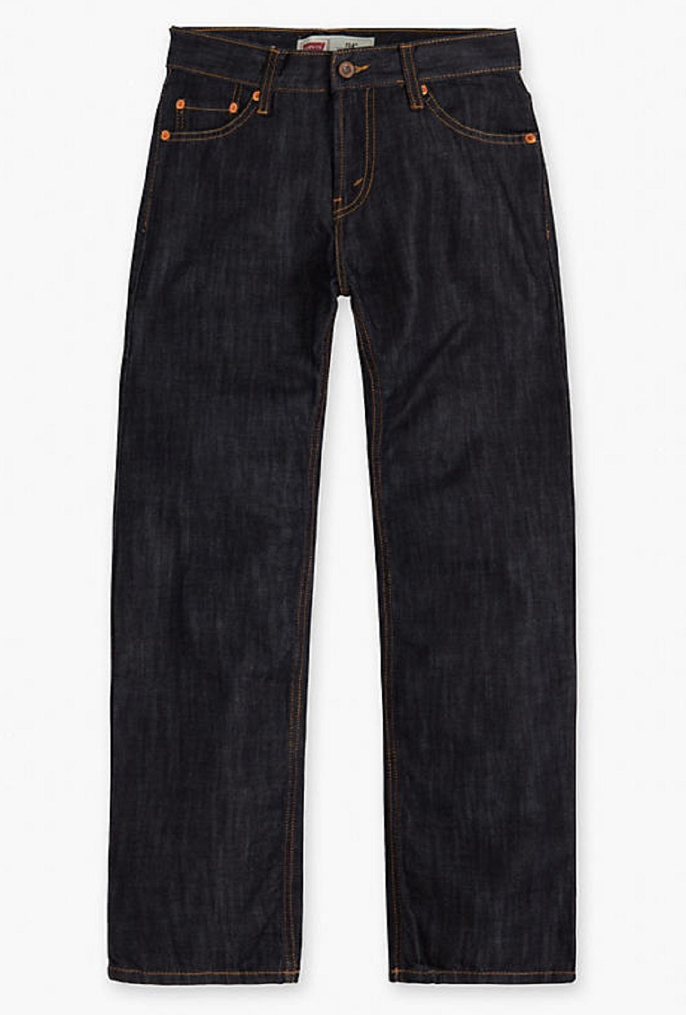 Calça jeans Levi's 514 Straight Fit para meninos, tamanho 8 regular, Ice Cap