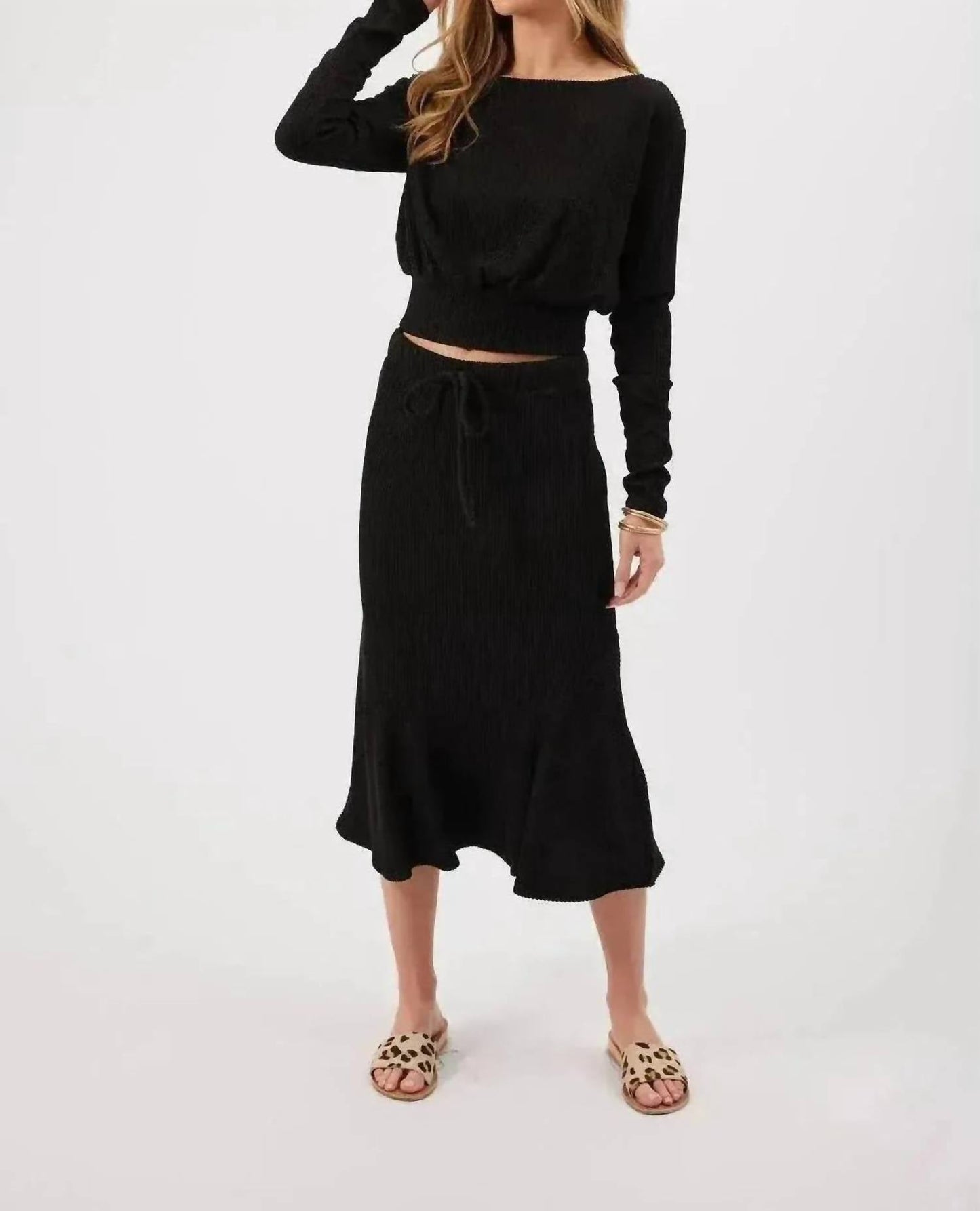 Kylie Paige - Maura Midi Skirt