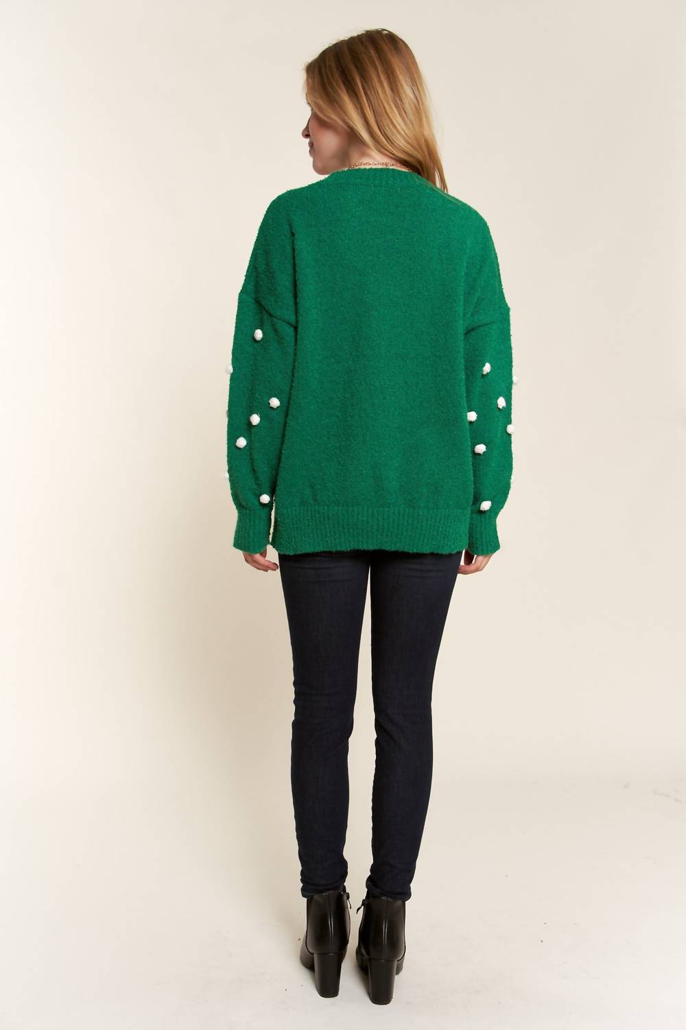 A Thousand Words - Joy Pompom Pullover Sweater