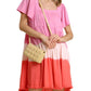 Umgee - Dip Dye Color Block Dress