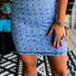 2Flyco - Concho Studded Dreamz Denim Skirt