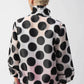 Joseph Ribkoff - Jacquard Dot Boxy Jacket