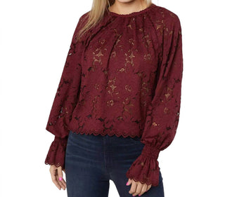 Free People - Top de renda Olivia