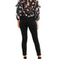 Blue Life - Tomie Ruffle Hem Long Sleeve Top