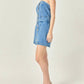 2.7 August Apparel - Dani Denim Mini Dress