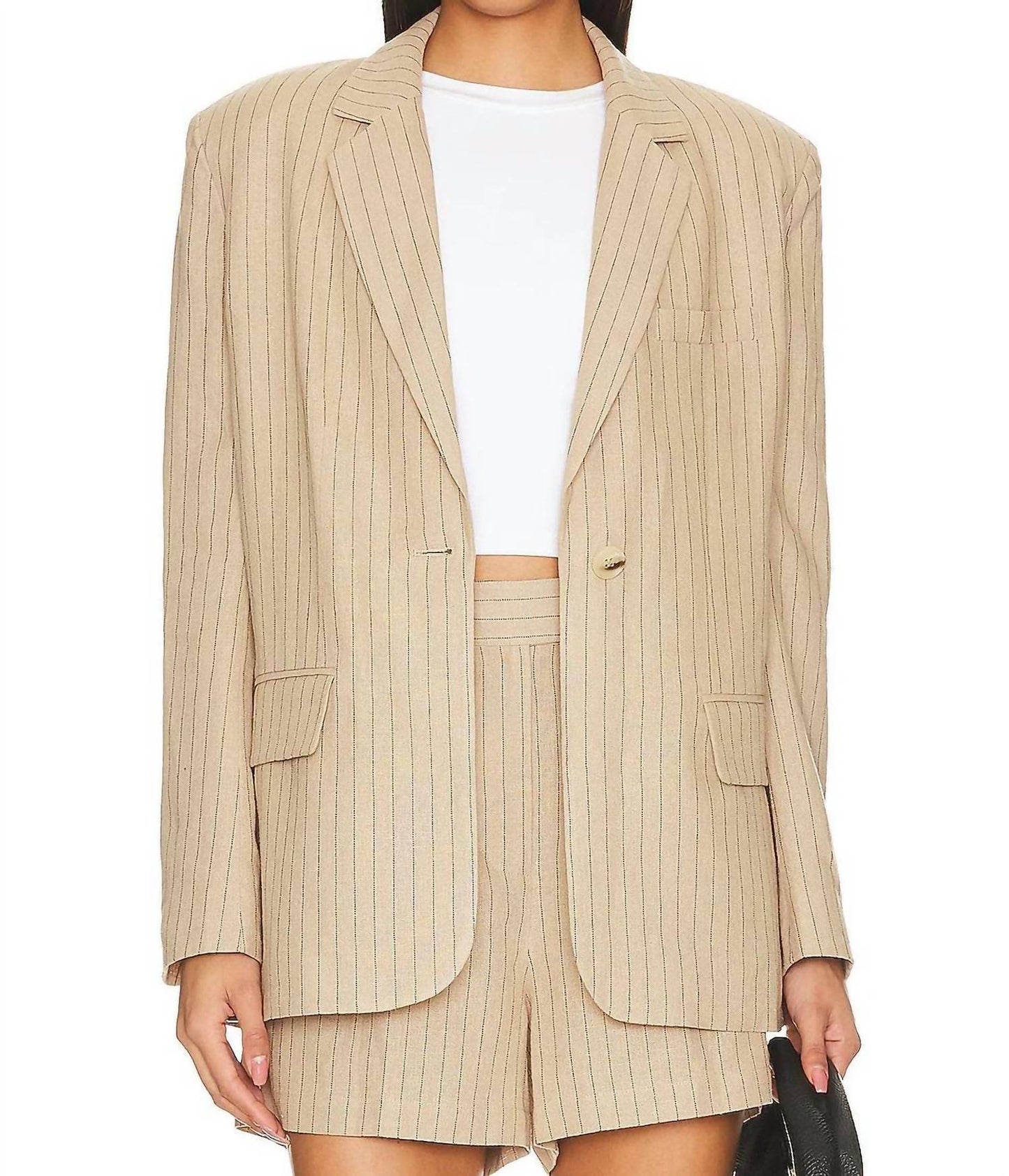 Steve Madden - Imaan Pin Stripe Blazer