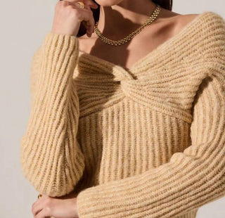 Astr - Franisbel Twist Front Sweater