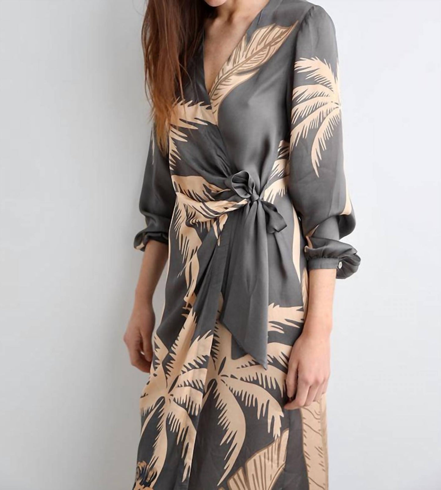 Las Sureñas - Lion Palms Long Dress