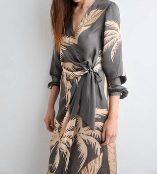 Las Sureñas - Lion Palms Long Dress