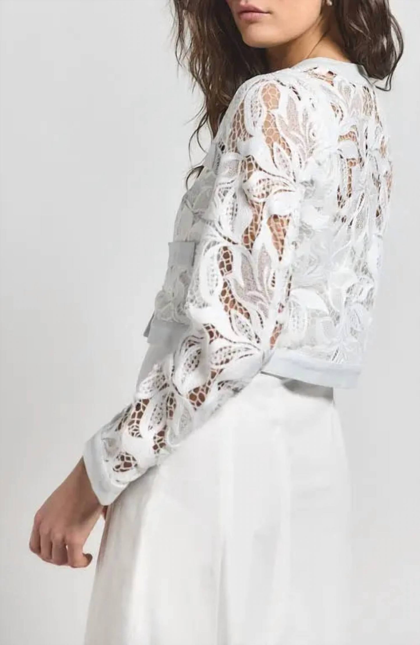 Derek Lam 10 Crosby - Ashley Lace Jacket