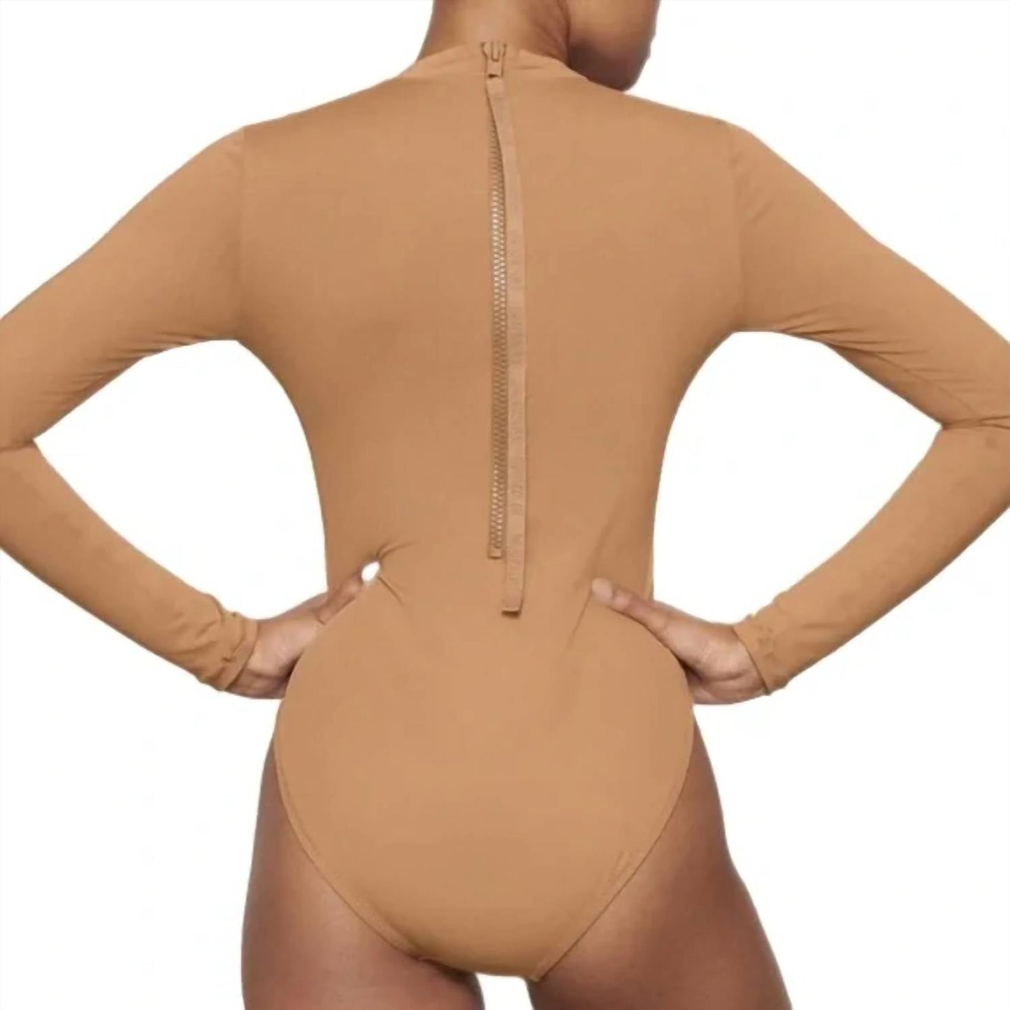 Skims - Swim Longsleeve One Piece Zipper Back