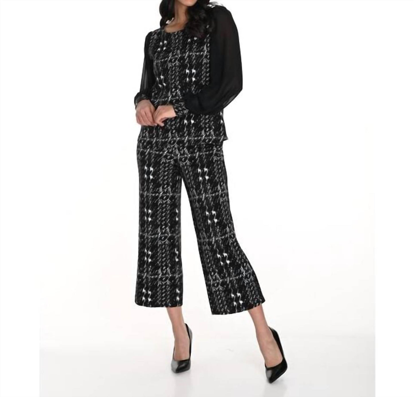 Frank Lyman - Knit Culotte Pants