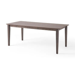 Farmhouse Charm Dining Table With Square Leg