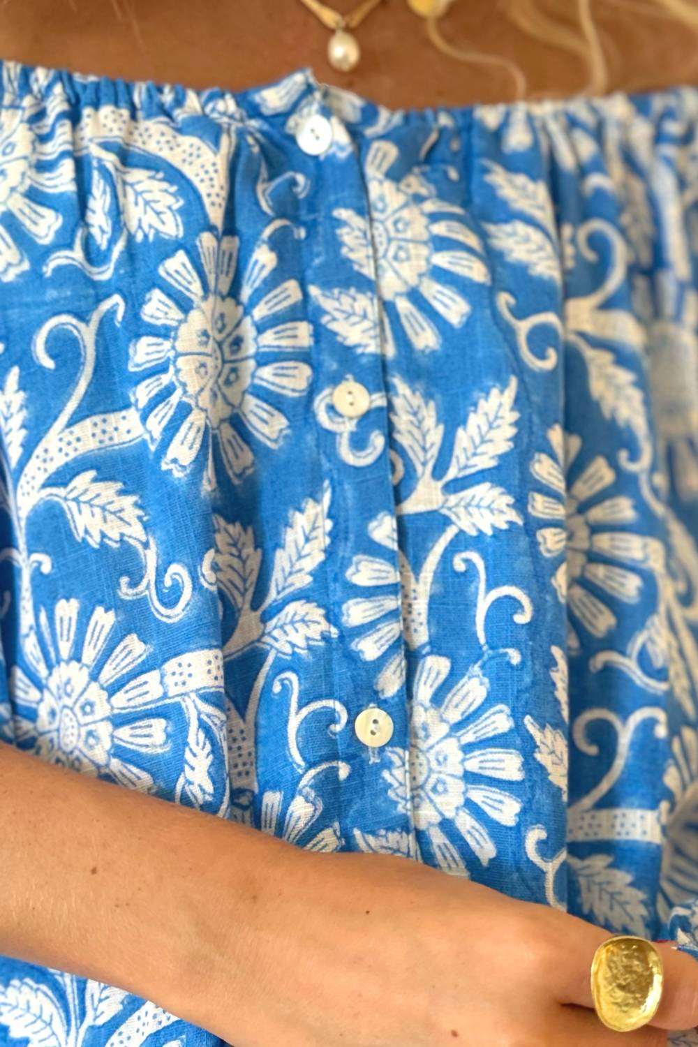 Joshi - Gauze Sea Dress