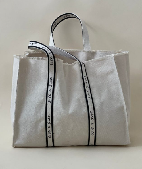 Bolsa Ecológica Silk &amp; Salt Bege