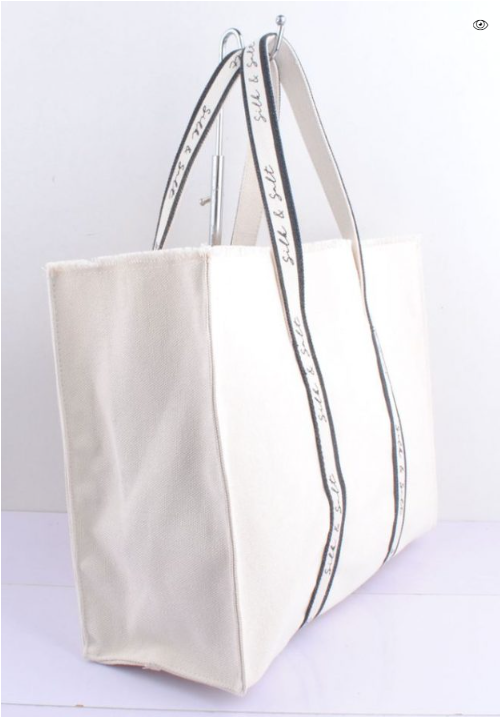 Bolsa Ecológica Silk &amp; Salt Bege