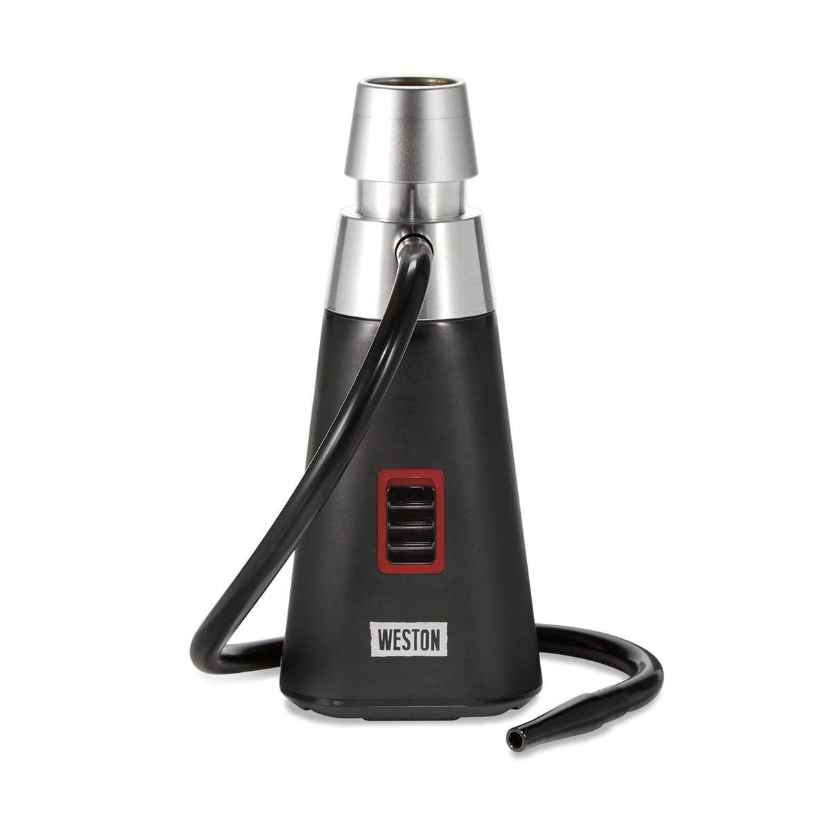Weston Handheld Smoke Infuser with 4 Mesh Screens 18 Inch Hose and Wood Chip Starter Pack Black