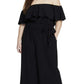 RACHEL Rachel Roy Women's Plus Size Dayla Jumpsuit, Black, 22W