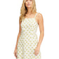 Billabong Women's Daisy Craze Mini Dress, Salt Crystal, Medium