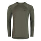 Stone Glacier Chinook Merino Crew Long Sleeve Shirt Tarmac Medium