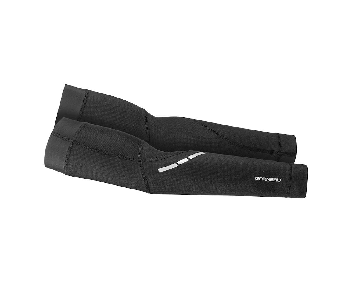 Louis Garneau Black Wind Pro Arm Warmers - Large