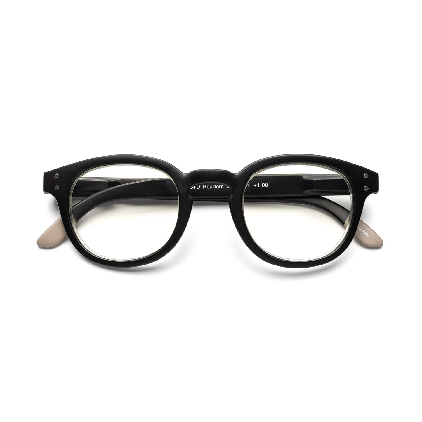 BD Blue Ban Reader Matt Black 100 Eyeglasses 22809910