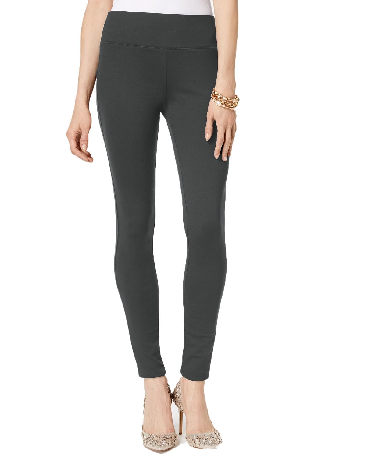Calça skinny feminina INC International Concepts Petite Pull-On Ponte, tamanho 10
