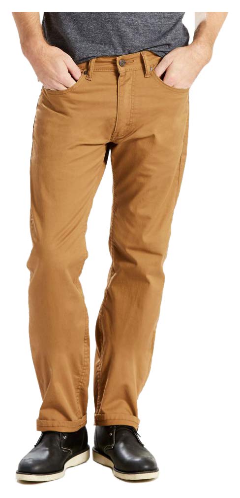 Levi's Men's 505 Regular Fit Jeans, Caraway-Stretch