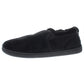 Gold Toe Mens Slippers Medium (9) Twin Gore Fleece Scuffs Black M