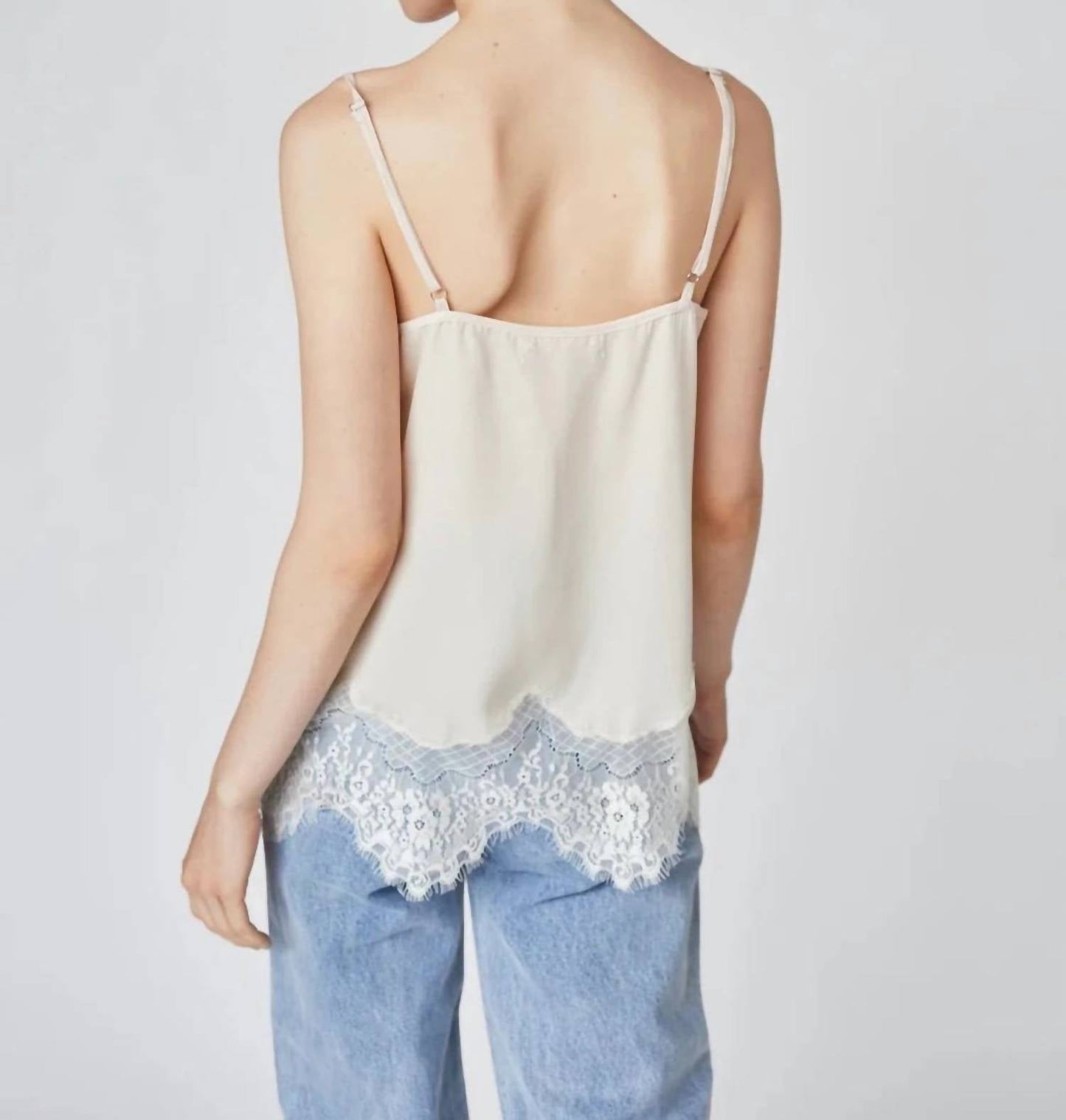 Deluc - LACE TRIMMED CAMI