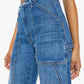 Mother - Lasso Utility Sneak Wide-leg Jeans