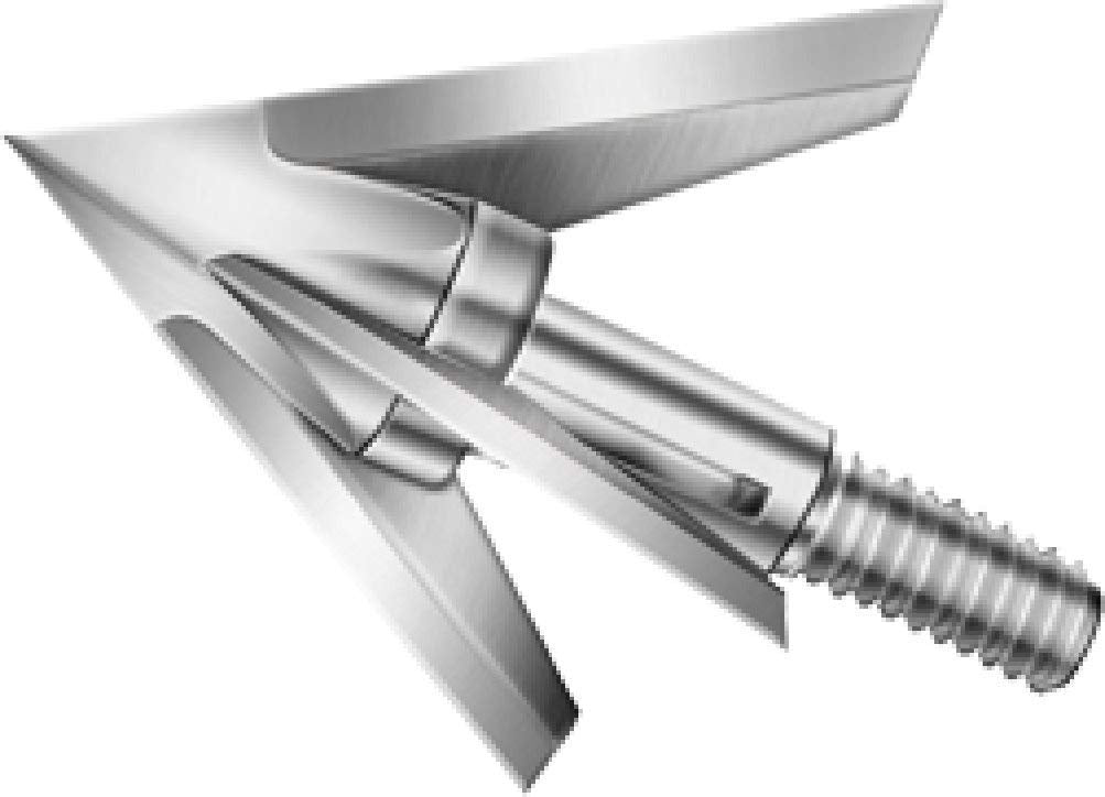 QAD Exodus Swept Blade Broadheads 125 Gr 3 Pack Black