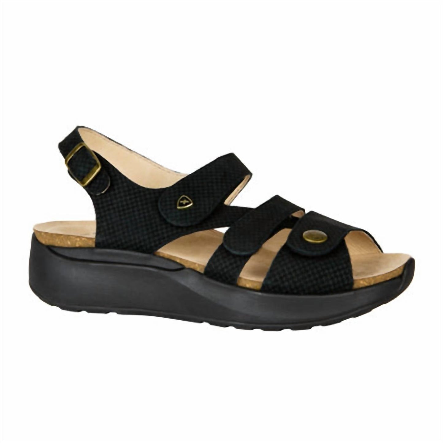 Xelero - Ladies' Mykonos Embossed Leather Sandals