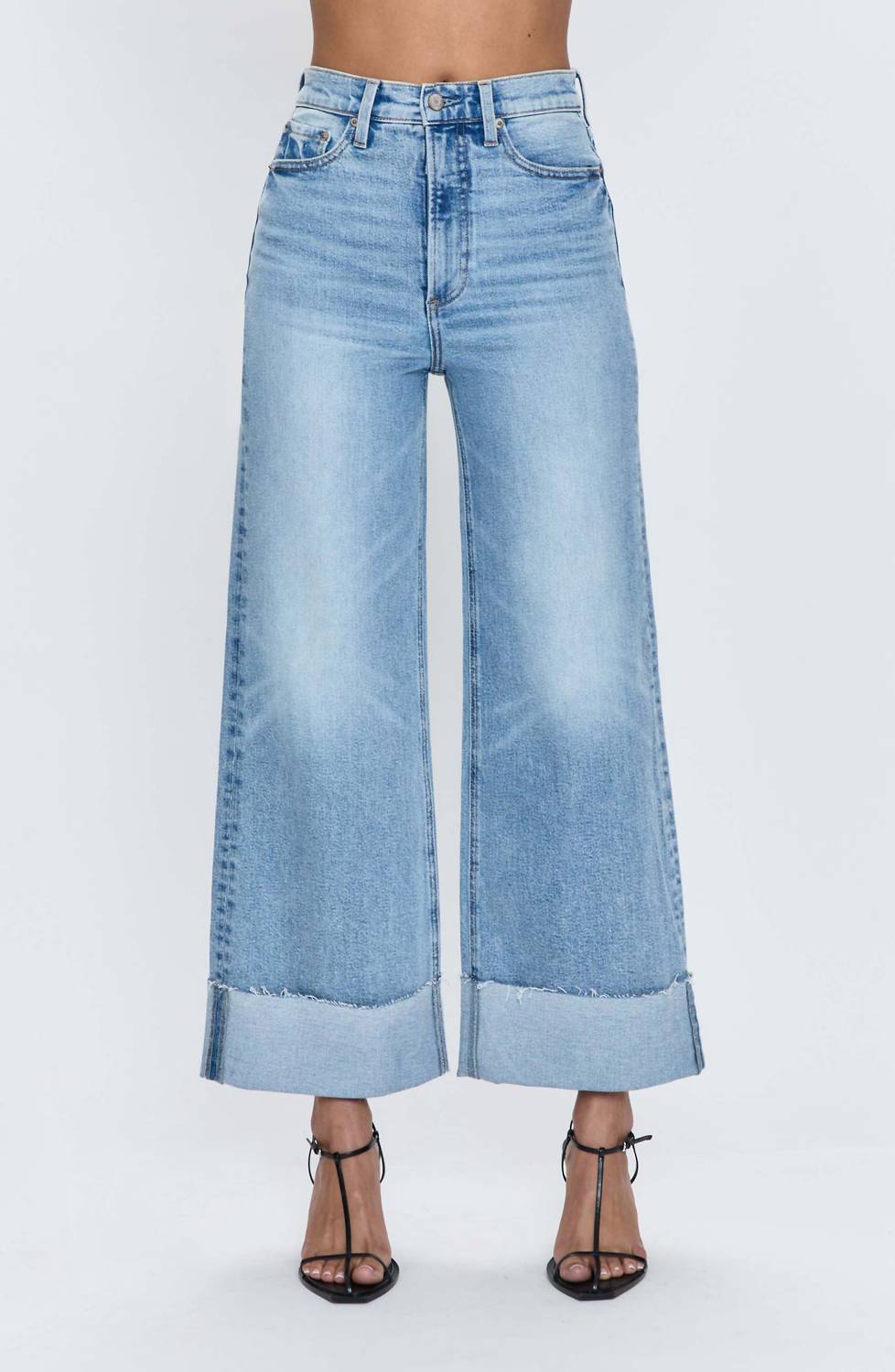 Pistola - Lana High Rise Crop Wide Leg Jeans