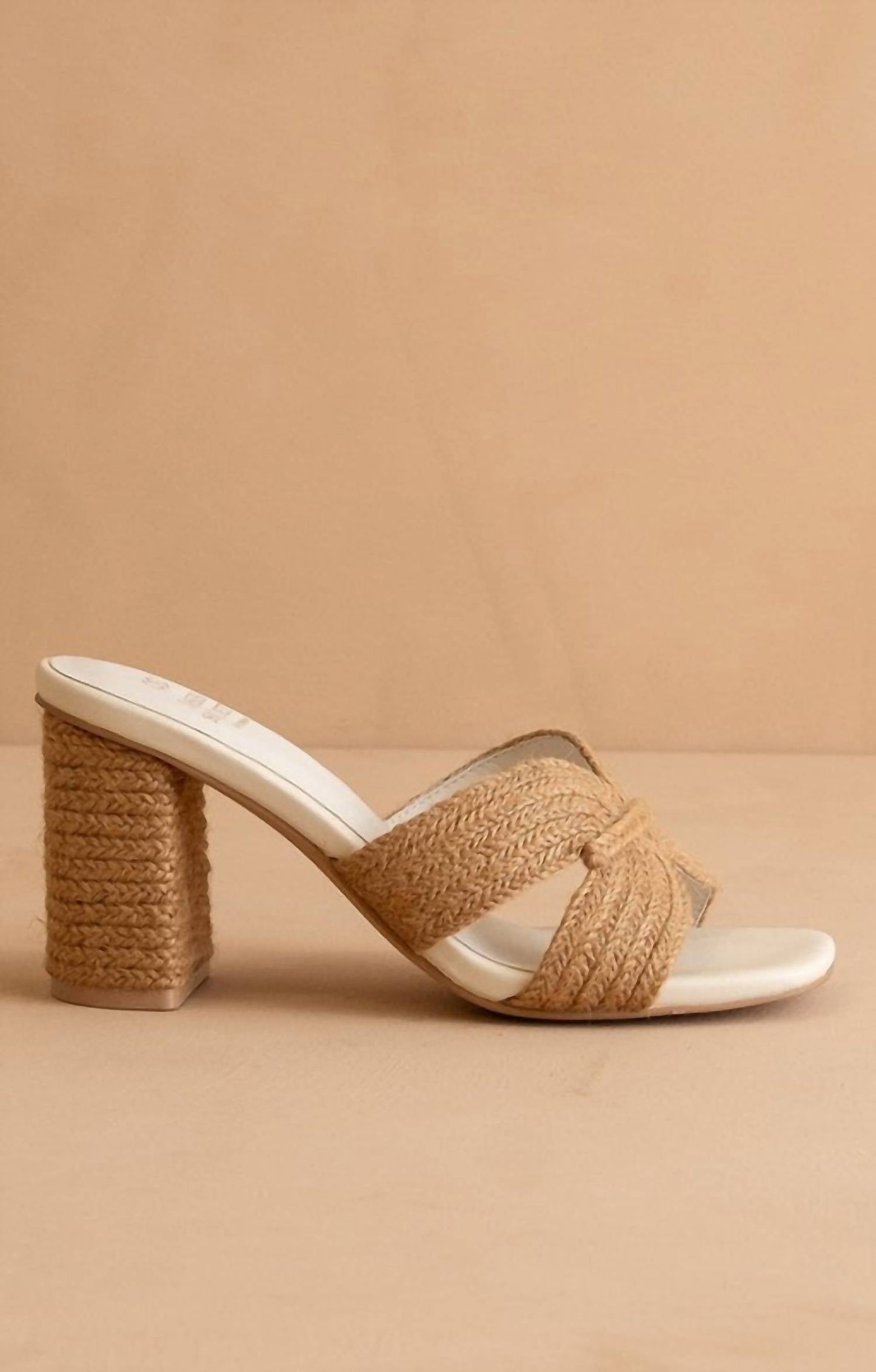 Oasis Society - Women's Santiago Raffia Block Heels