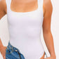 Free People - Square Neck Sleeveless Bodysuit