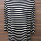 A.Gain - Women's Boat Neck Striped Top