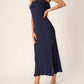 Deluc - Mona Ruffle Sleeve Rib Dress