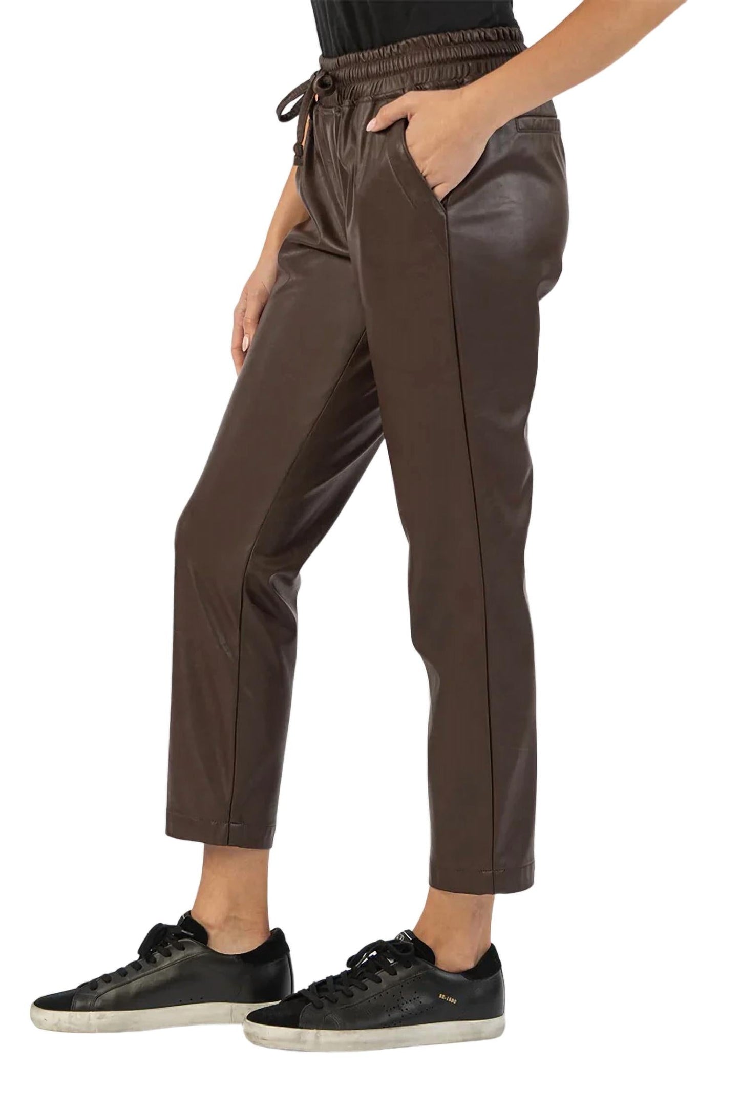 Kut From The Kloth - Alanna Drawstring Pleather Pant