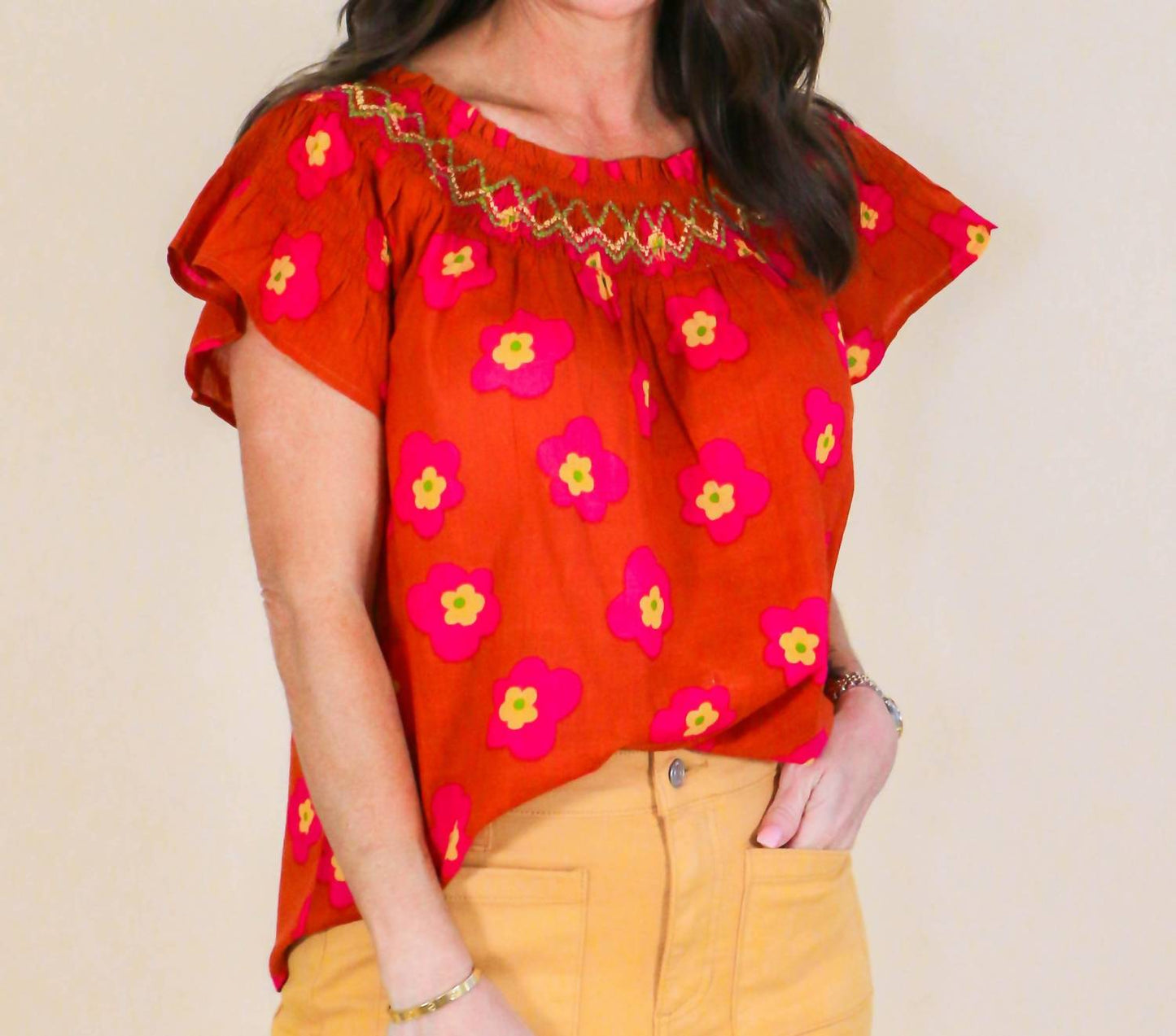 Ivy Jane - Smocked Top