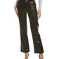 Hudson Women's Remi High-Rise Straight Leg Ankle Jean, Black, 28