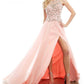 Mac Duggal - Fleur-de-lis Beads Evening Gown