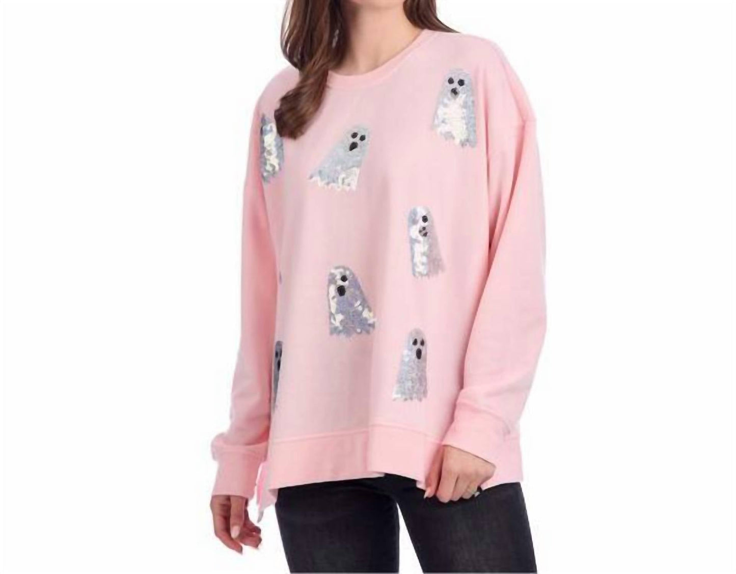 Mudpie - Ghost Sparkle Sweatshirt